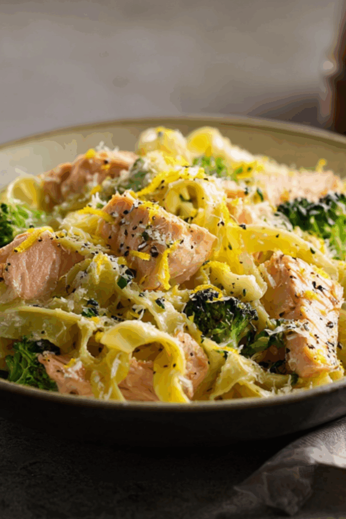 Jamie Oliver Salmon And Broccoli Pasta