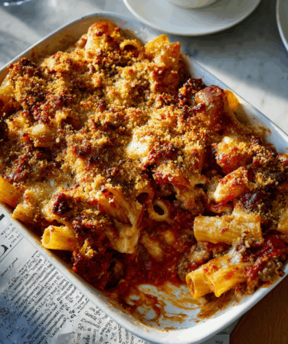 Jamie Oliver Sausage Pasta Bake