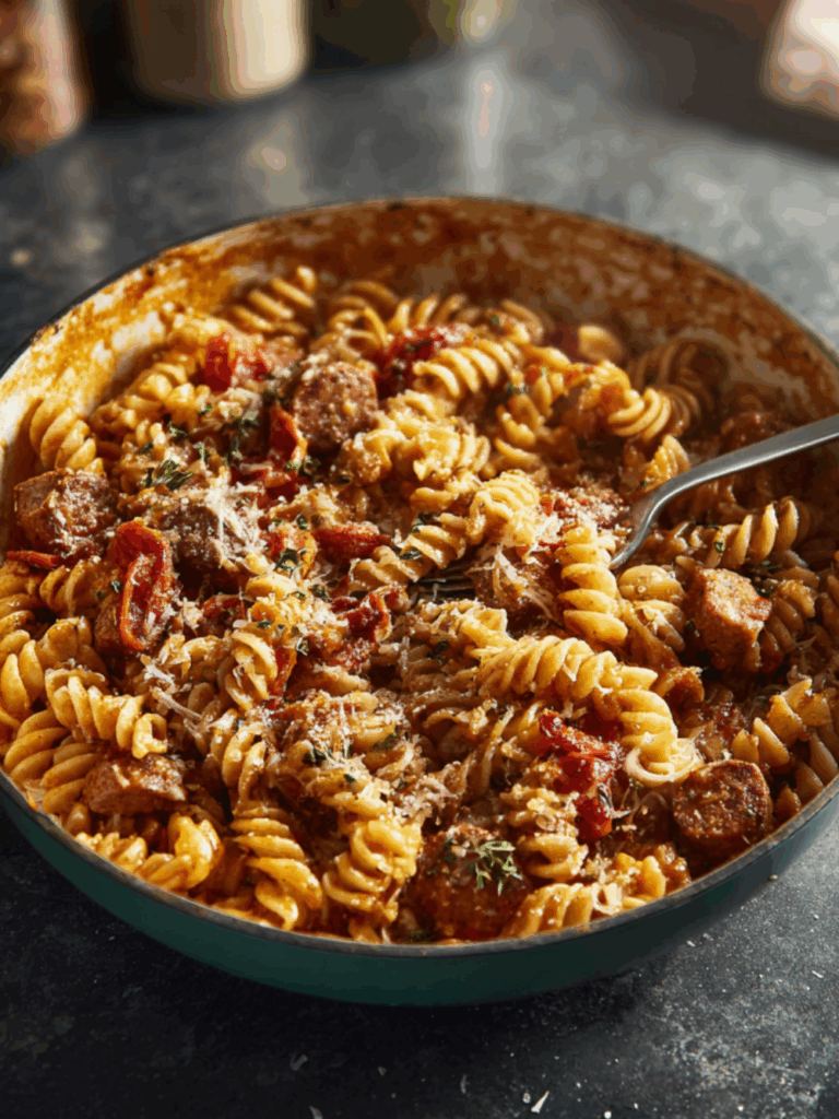 Jamie Oliver Sausage Tomato Pasta