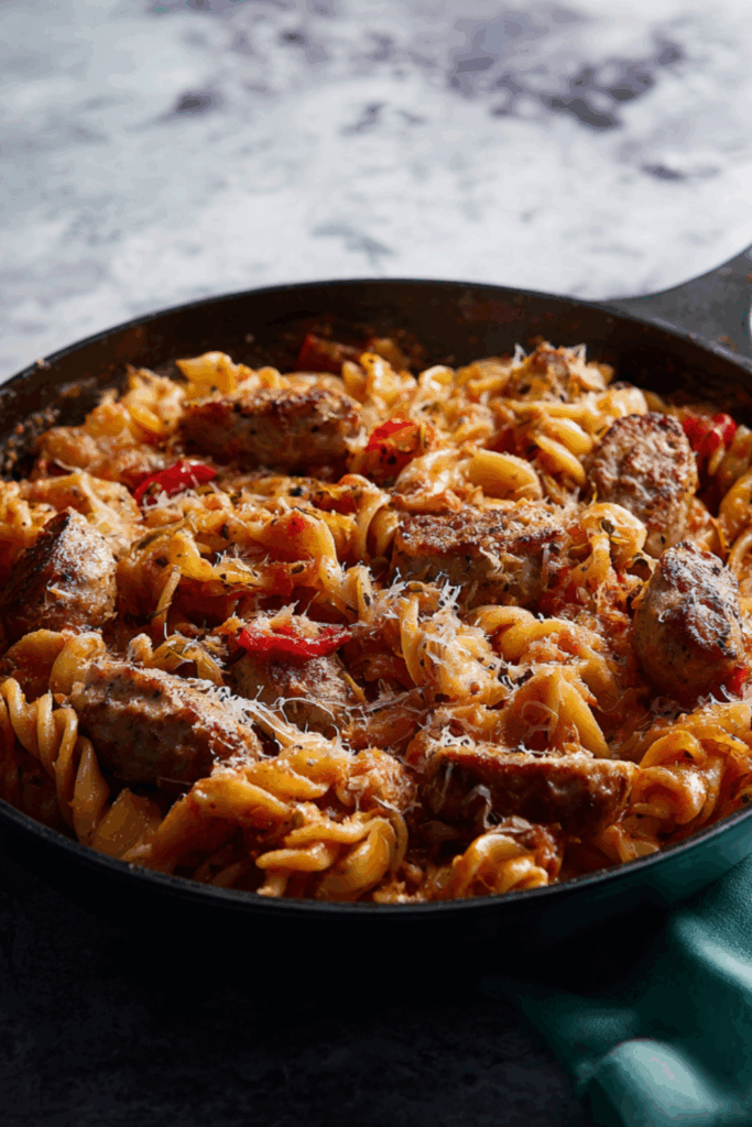 Jamie Oliver Sausage Tomato Pasta