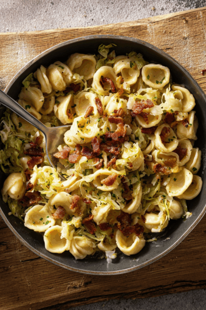 Jamie Oliver Savoy Cabbage Pasta