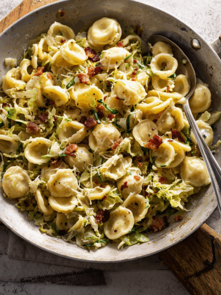 Jamie Oliver Savoy Cabbage Pasta