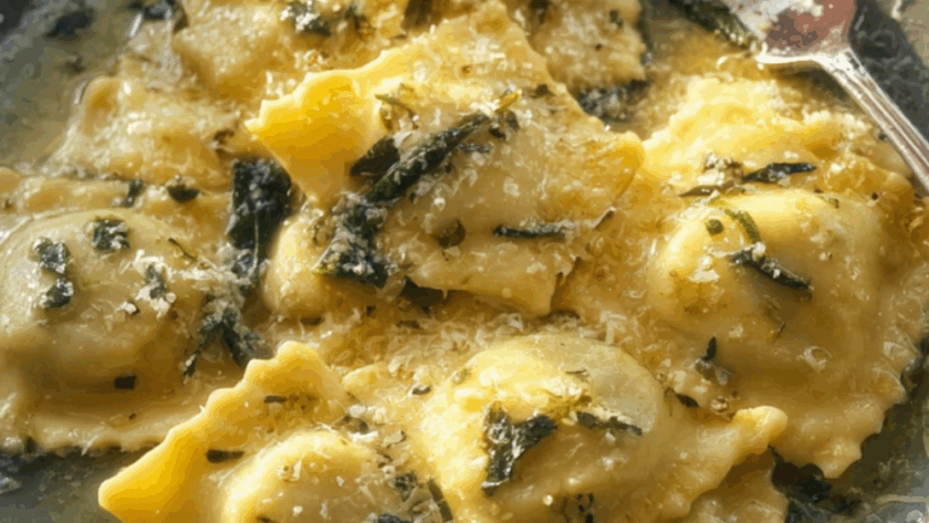 Jamie Oliver Seasonal Greens Ravioli Pasta