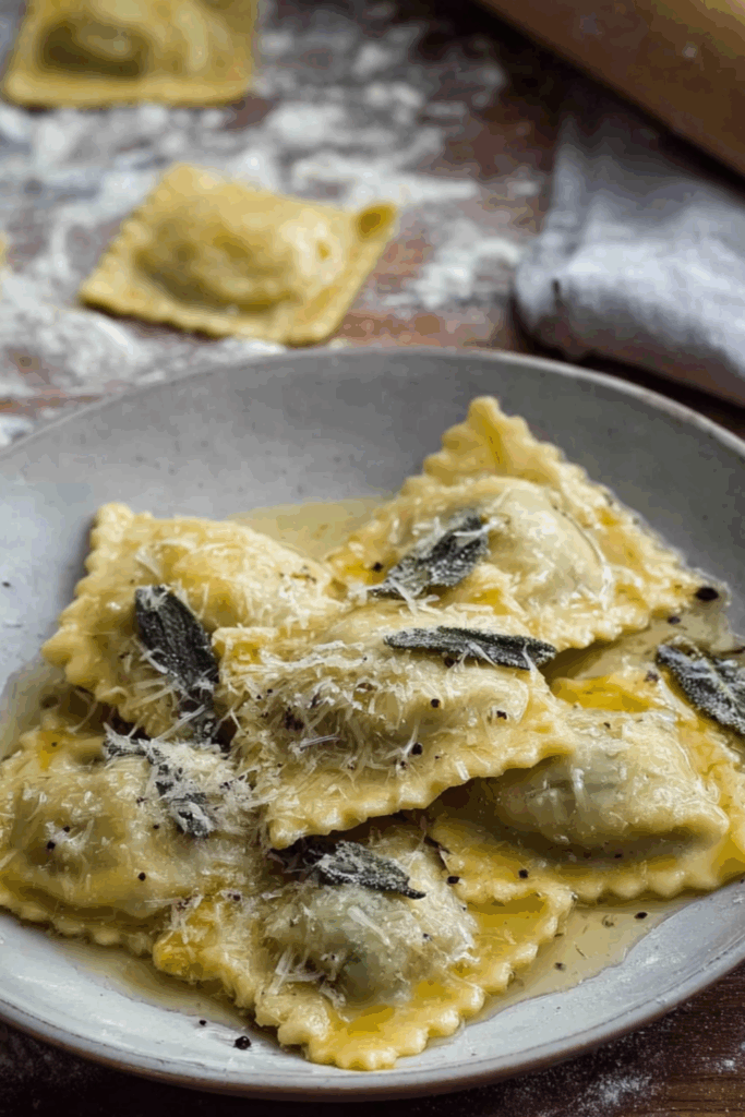 Jamie Oliver Seasonal Greens Ravioli Pasta