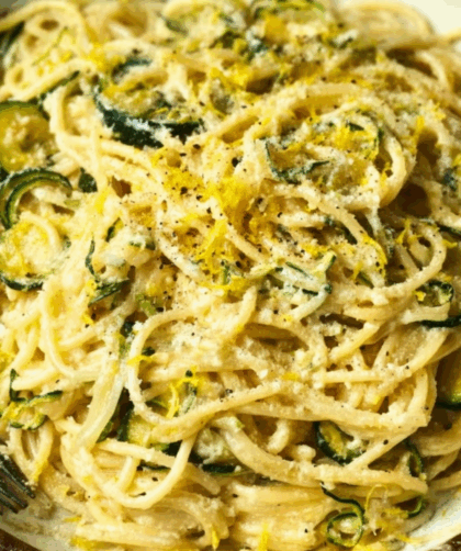 Jamie Oliver Simple Courgette Pasta