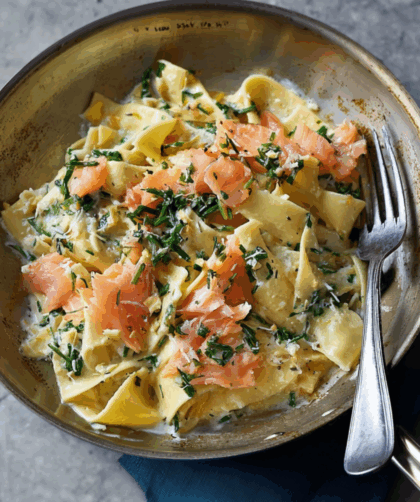 Jamie Oliver Smoked Salmon Pasta