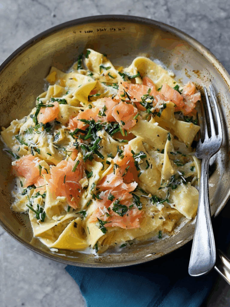 Jamie Oliver Smoked Salmon Pasta