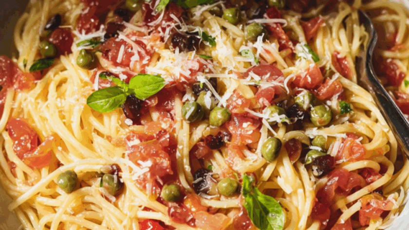 Jamie Oliver Speedy Salsa Pasta