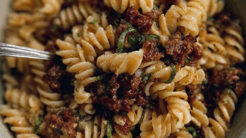 Jamie Oliver Spicy Sausage Pasta