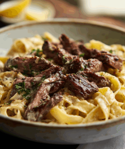 Jamie Oliver Steak Pasta