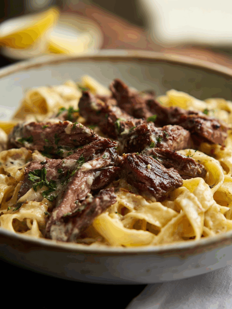 Jamie Oliver Steak Pasta