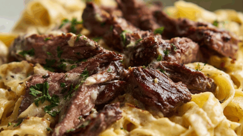 Jamie Oliver Steak Pasta