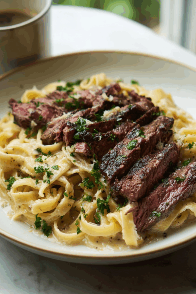 Jamie Oliver Steak Pasta