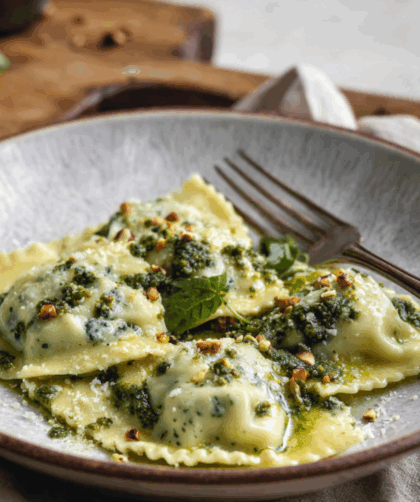 Jamie Oliver Stinging Nettle Ravioli Pasta Recipe