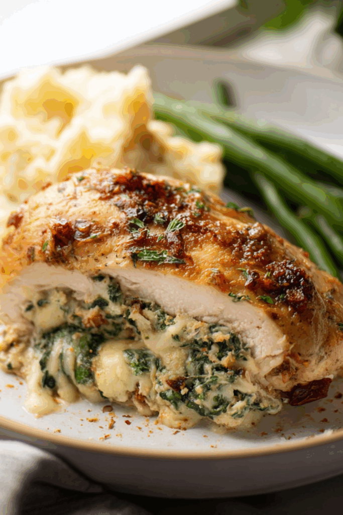 Jamie Oliver Stuffed Chicken Breast​