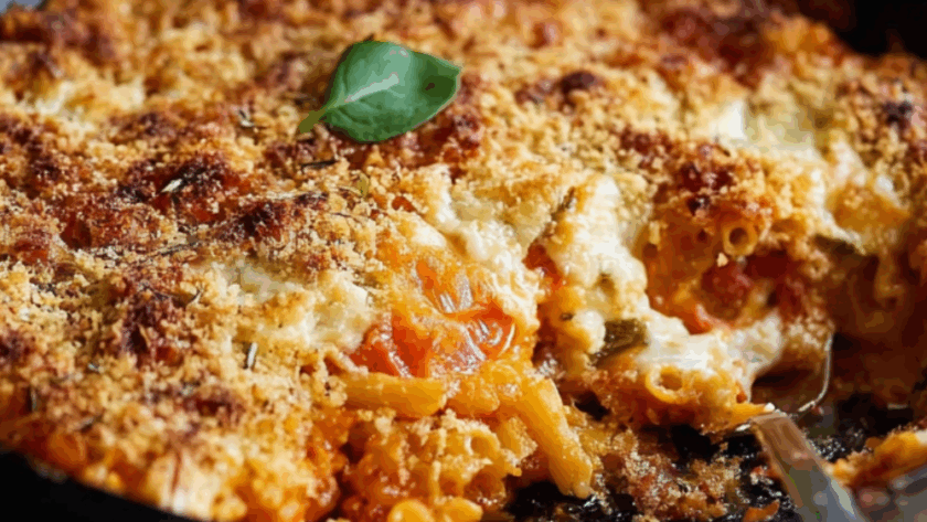 Jamie Oliver Vegetarian Pasta Bake