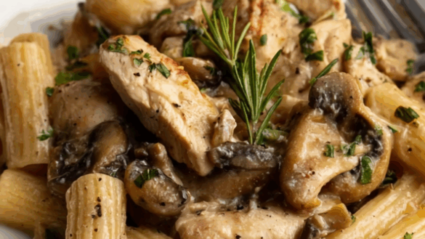Jamie Oliver​ Chicken And Mushroom Pasta