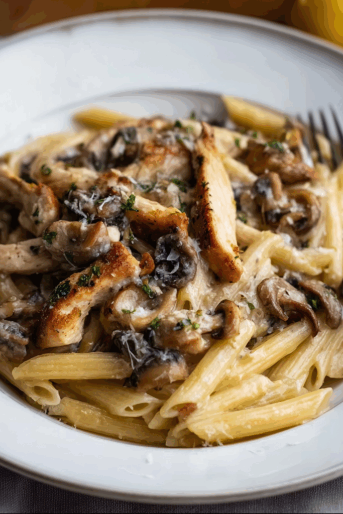 Jamie Oliver​ Chicken And Mushroom Pasta
