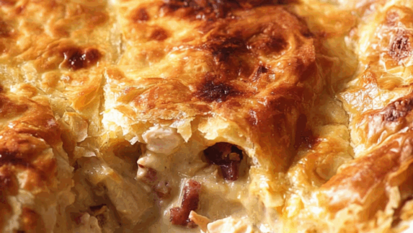 Jamie Oliver​ Chicken And Mushroom Pie