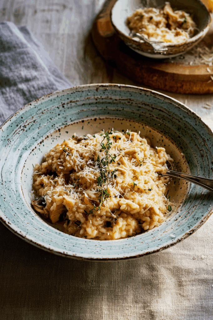 Jamie Oliver​ Chicken And Mushroom Risotto