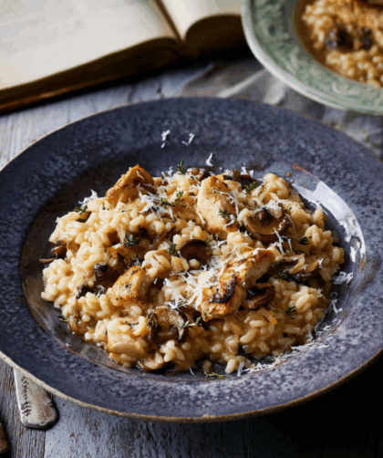 Jamie Oliver​ Chicken And Mushroom Risotto