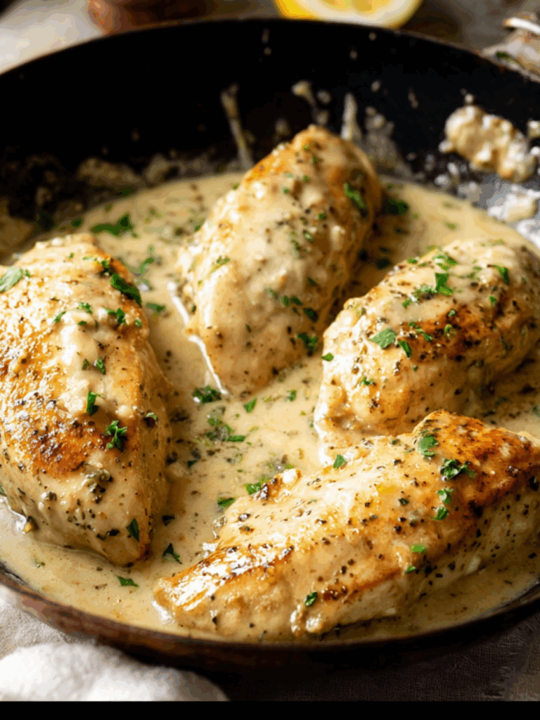 Jamie Oliver​ Chicken In White Wine Sauce