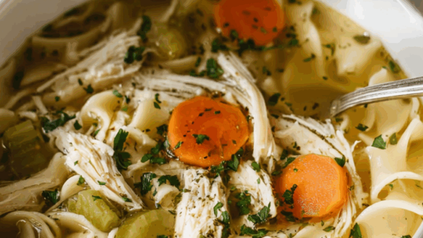 Jamie Oliver​ Chicken Noodle Soup