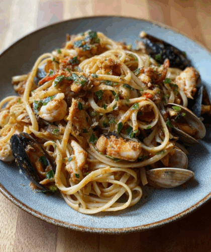 Jamie Oliver​ Seafood Pasta