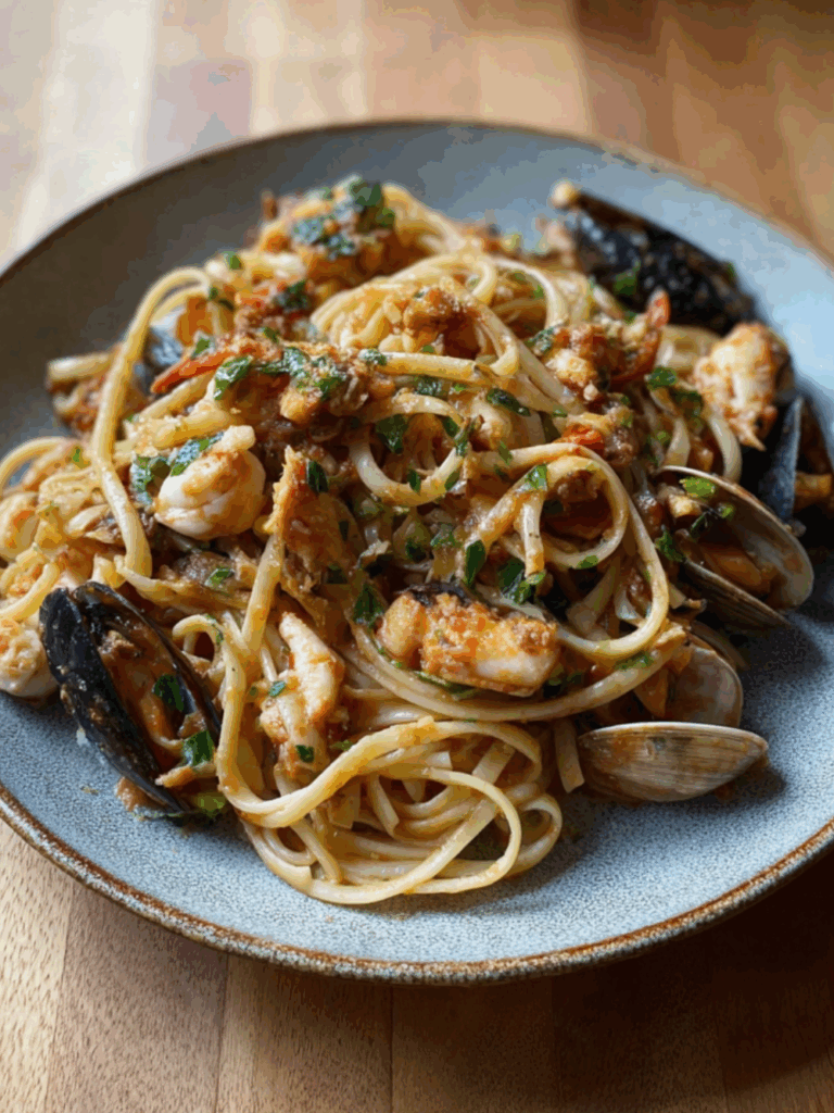 Jamie Oliver​ Seafood Pasta