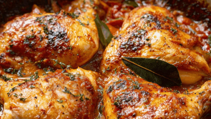Jamie Oliver​ Spanish Chicken