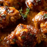 Jamie Oliver​ Sticky Chicken Thighs