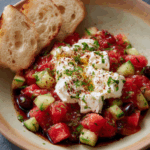 Marry Berry Burrata with Tomato and Cucumber Salsa Recipe