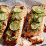 Marry Berry Coriander Salmon with Lime