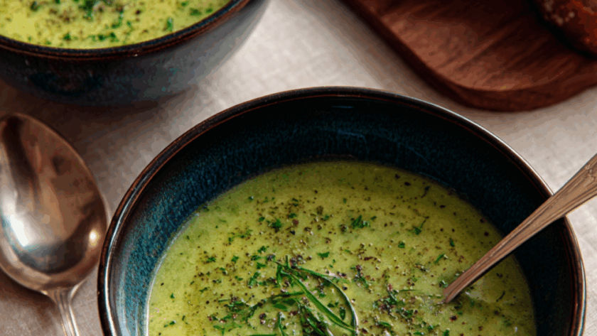 Marry Berry Courgette and Blue Cheese Soup Recipe
