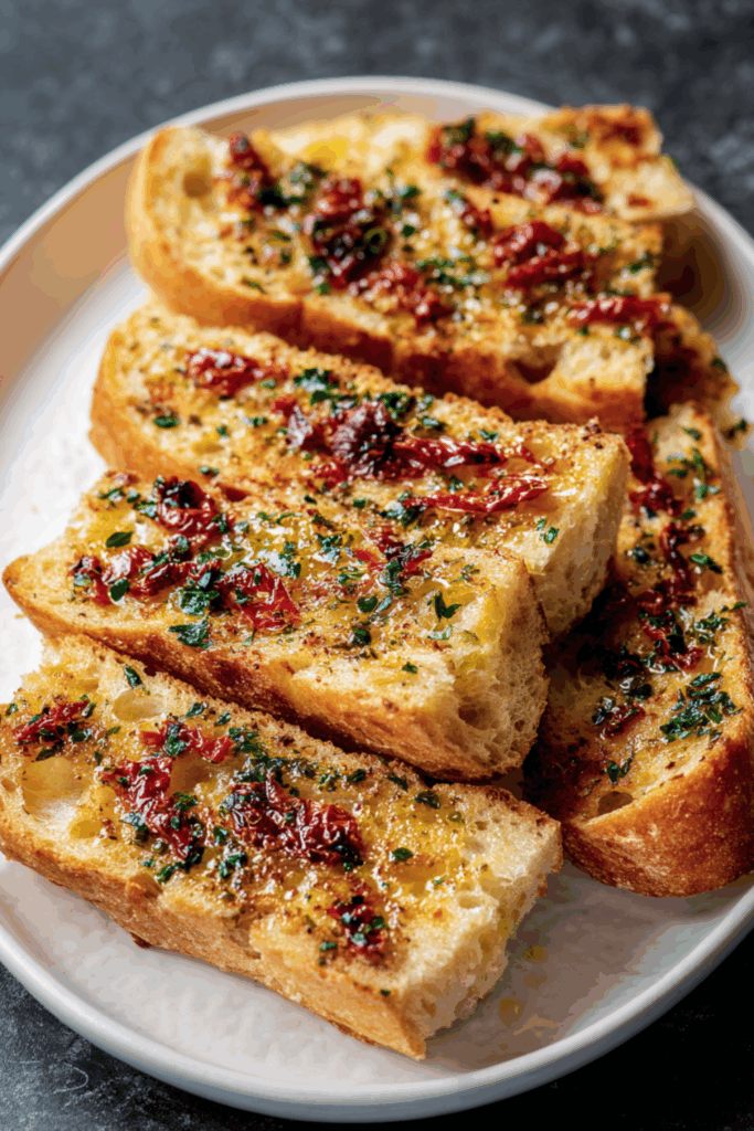 Marry Berry Garlic and Tomato Ciabatta Recipe