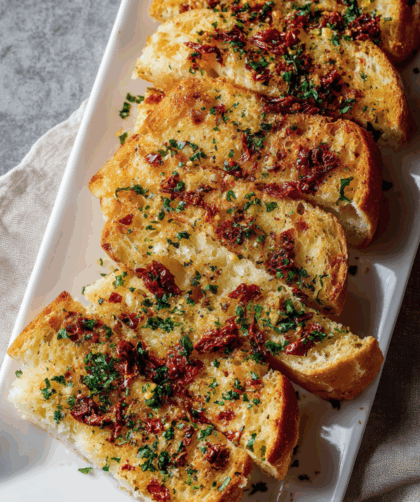 Marry Berry Garlic and Tomato Ciabatta Recipe