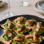 Marry Berry Guacamole and Hot-smoked Salmon Canapés Recipe