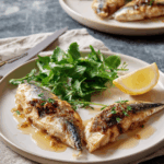 Marry Berry Mackerel with Garlic Black Pepper Noisette