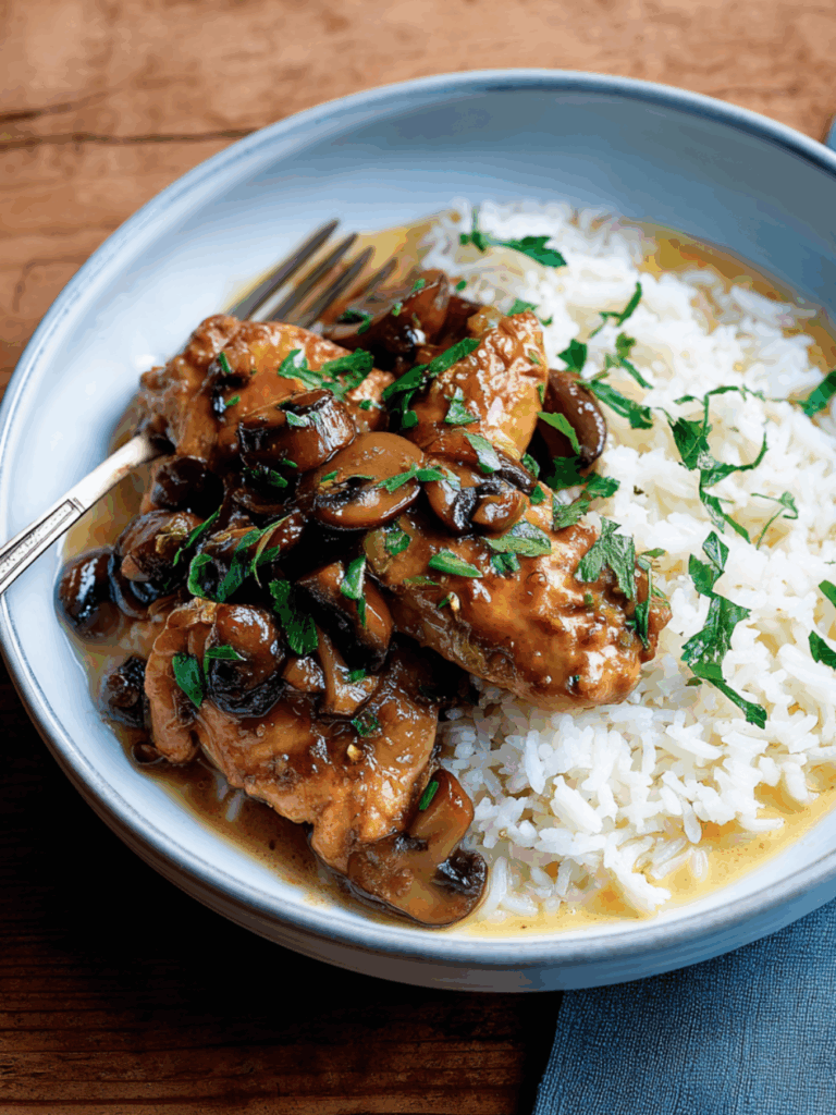 Marry Berry Pan-fried Ginger and Chilli Chicken with Water Chestnuts