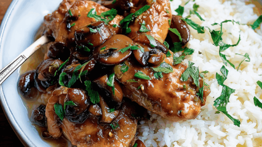 Marry Berry Pan-fried Ginger and Chilli Chicken with Water Chestnuts