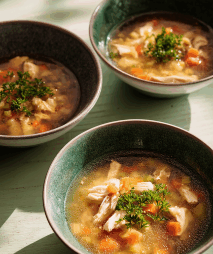 Marry Berry Roast Chicken Soup Recipe