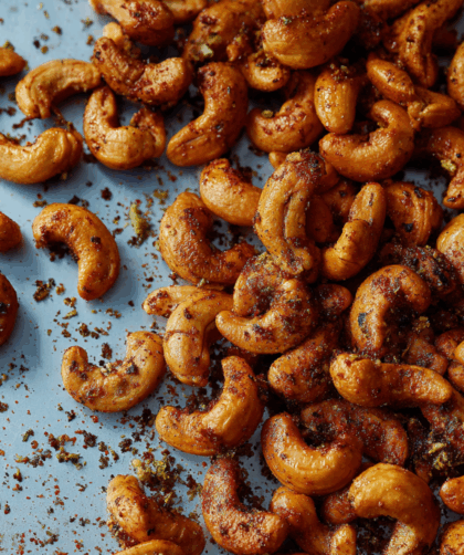 Marry Berry Spiced Roasted Cashews Recipe