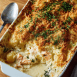 Marry Berry Three Fish and Potato Gratin