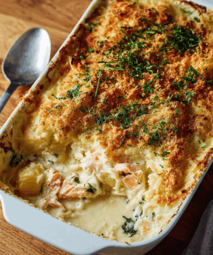 Marry Berry Three Fish and Potato Gratin