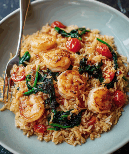Marry Berry Prawn Fried Rice with Vegetables Recipe