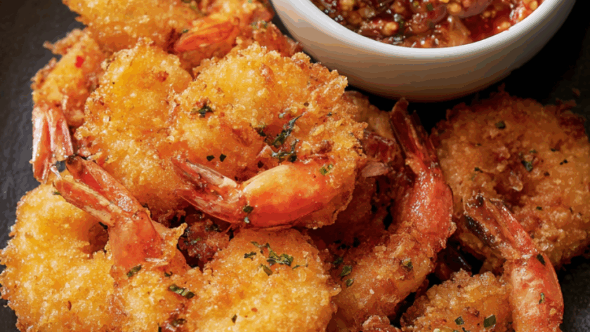 Marry Berry Panko Prawns with Mango Chilli Dipping Sauce Recipe