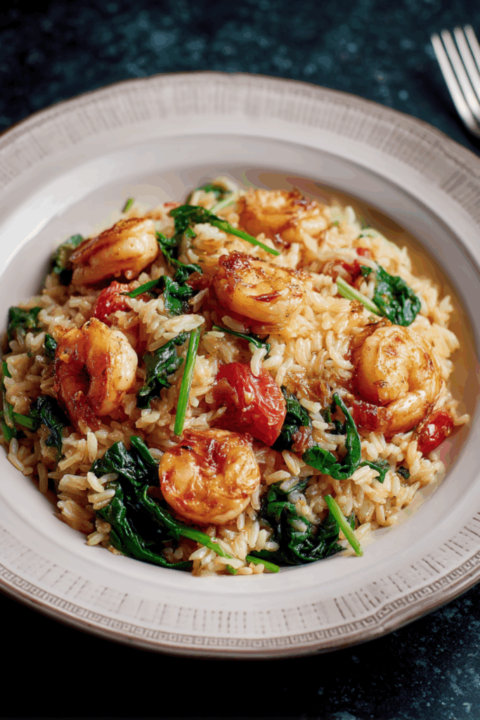 Marry Berry Prawn Fried Rice with Vegetables Recipe