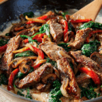 Mary Berry Horseradish Beef and Red Pepper Stir-fry