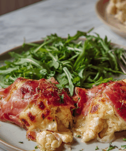 Marry Berry Parma Ham and Cauliflower Cheese Parcels