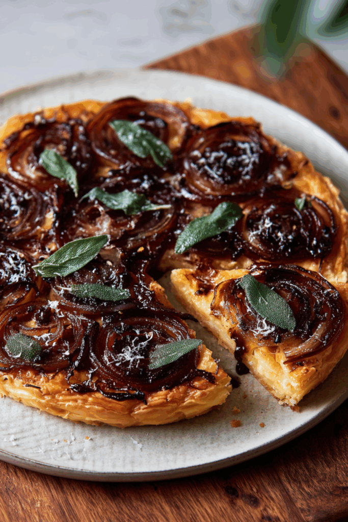 Marry Berry Fennel And Onion Tart Tatin